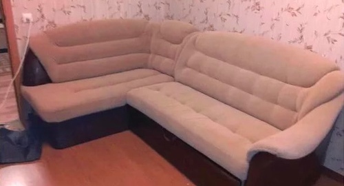 Перетяжка углового дивана. ВАО Москвы